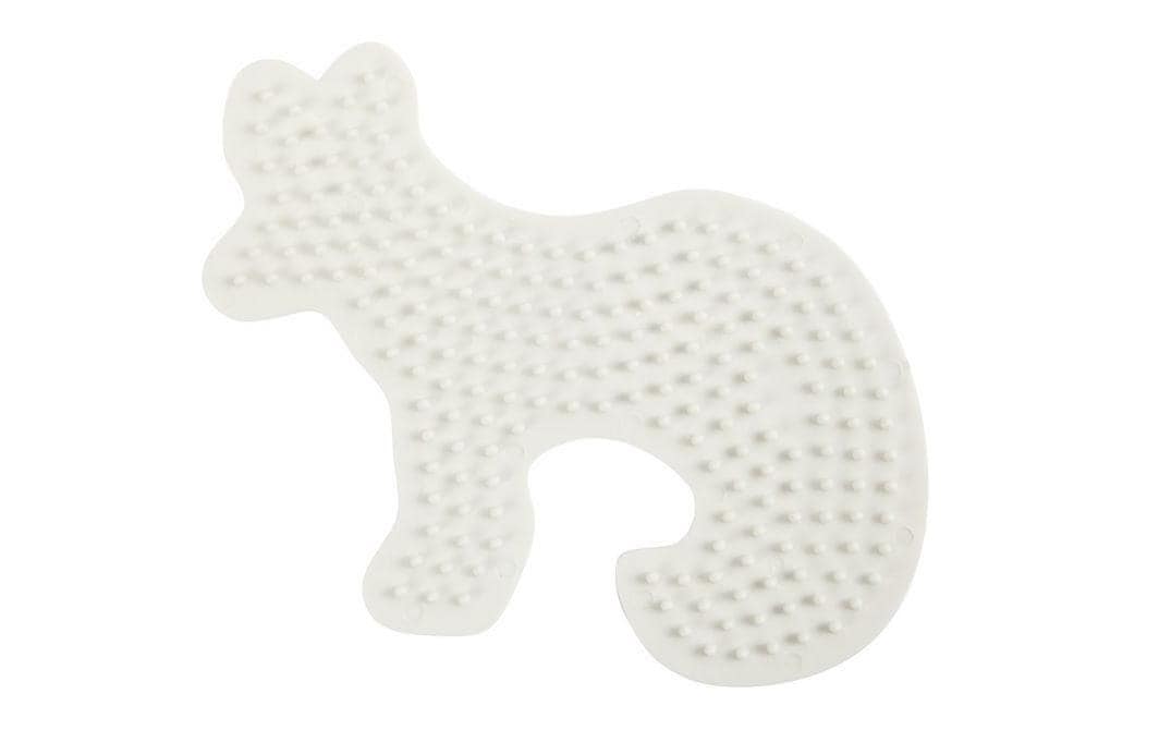 Creativ Company Bügelperlen Platten Nabbi Fuchs Weiss