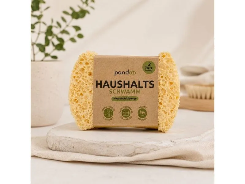 pandoo Schwamm Haushaltsschwamm 2 Stück pandoo Schwamm Haushaltsschwamm 2 Stück