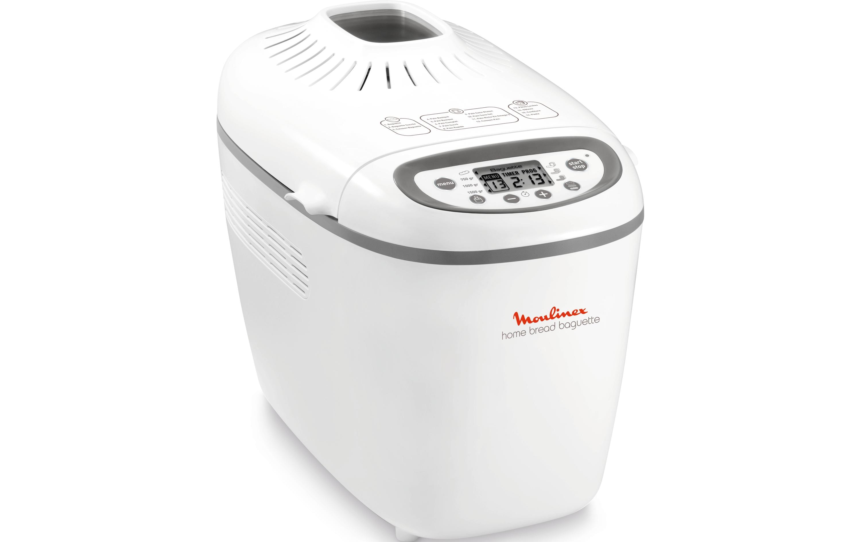 Moulinex Brotbackmaschine Home Bread Baguette OW6101CH 1500 g Moulinex Brotbackmaschine Home Bread Baguette OW6101CH 1500 g