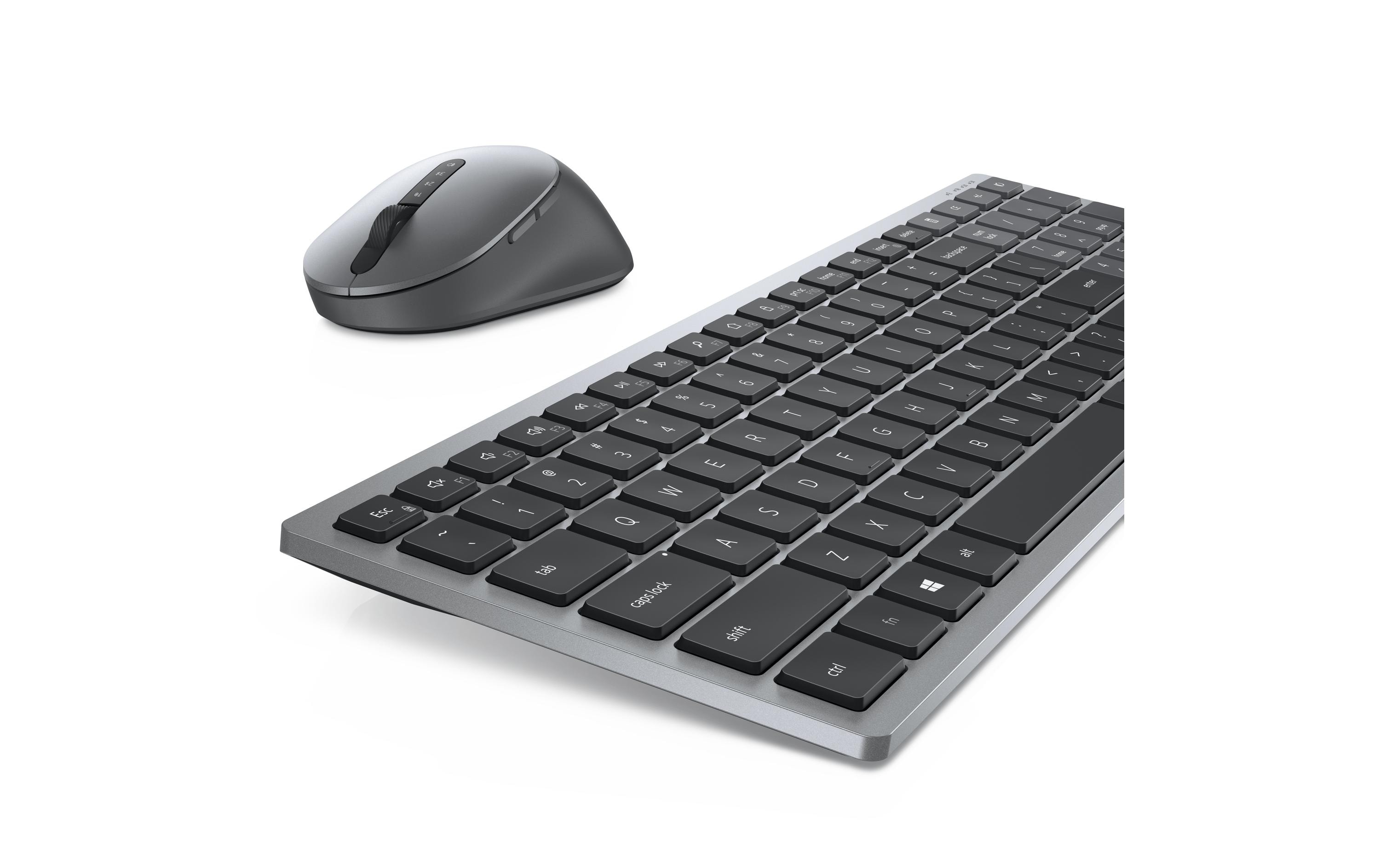 DELL Tastatur-Maus-Set KM7120W Multi-Device Wireless DE-Layout