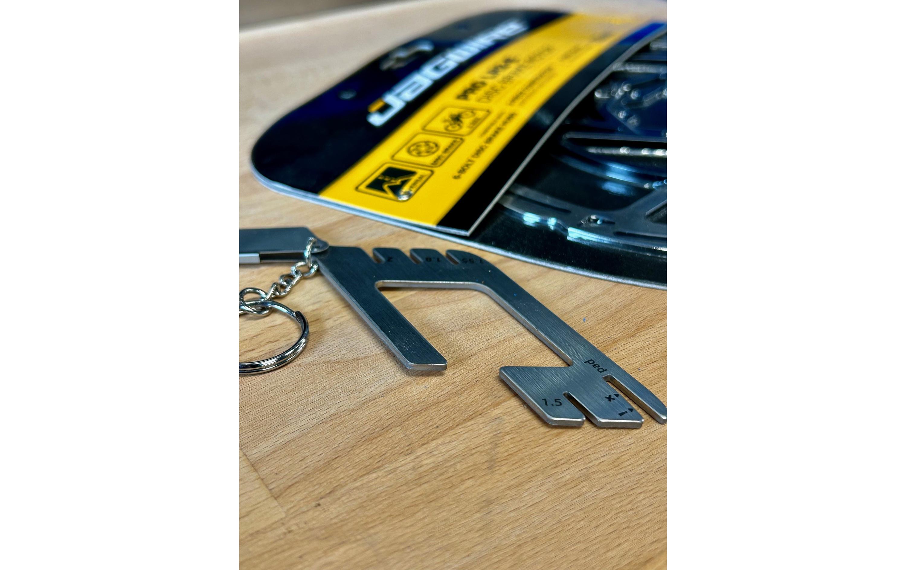 JAGWIRE Bremsscheiben-Belag Messlehre WSF015