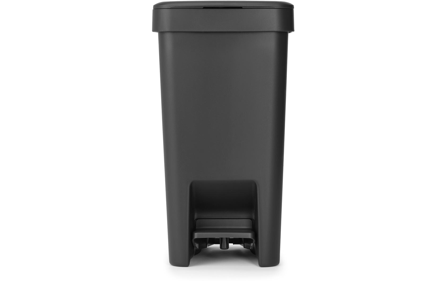 Brabantia Recyclingbehälter StepUp 10 l, Dunkelgrau