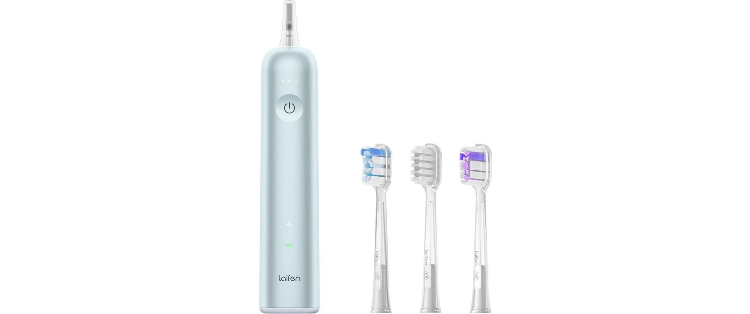 Laifen Schallzahnbürste Wave Aluminium Blau