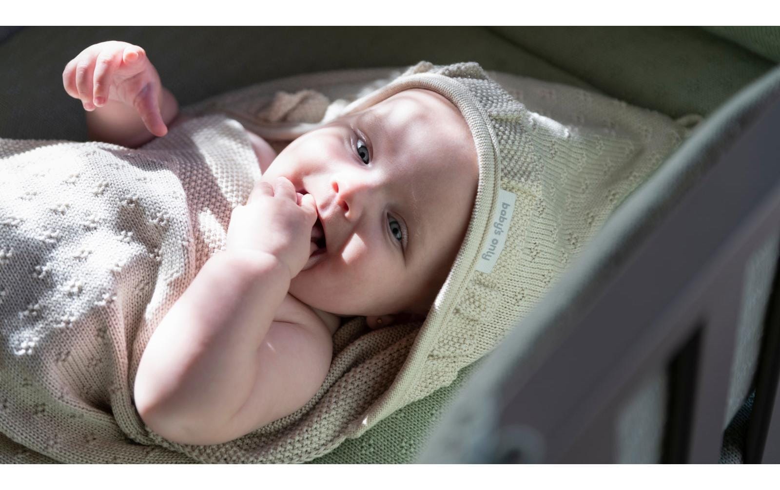 baby's only Einschlagdecke Mood Warm Linen