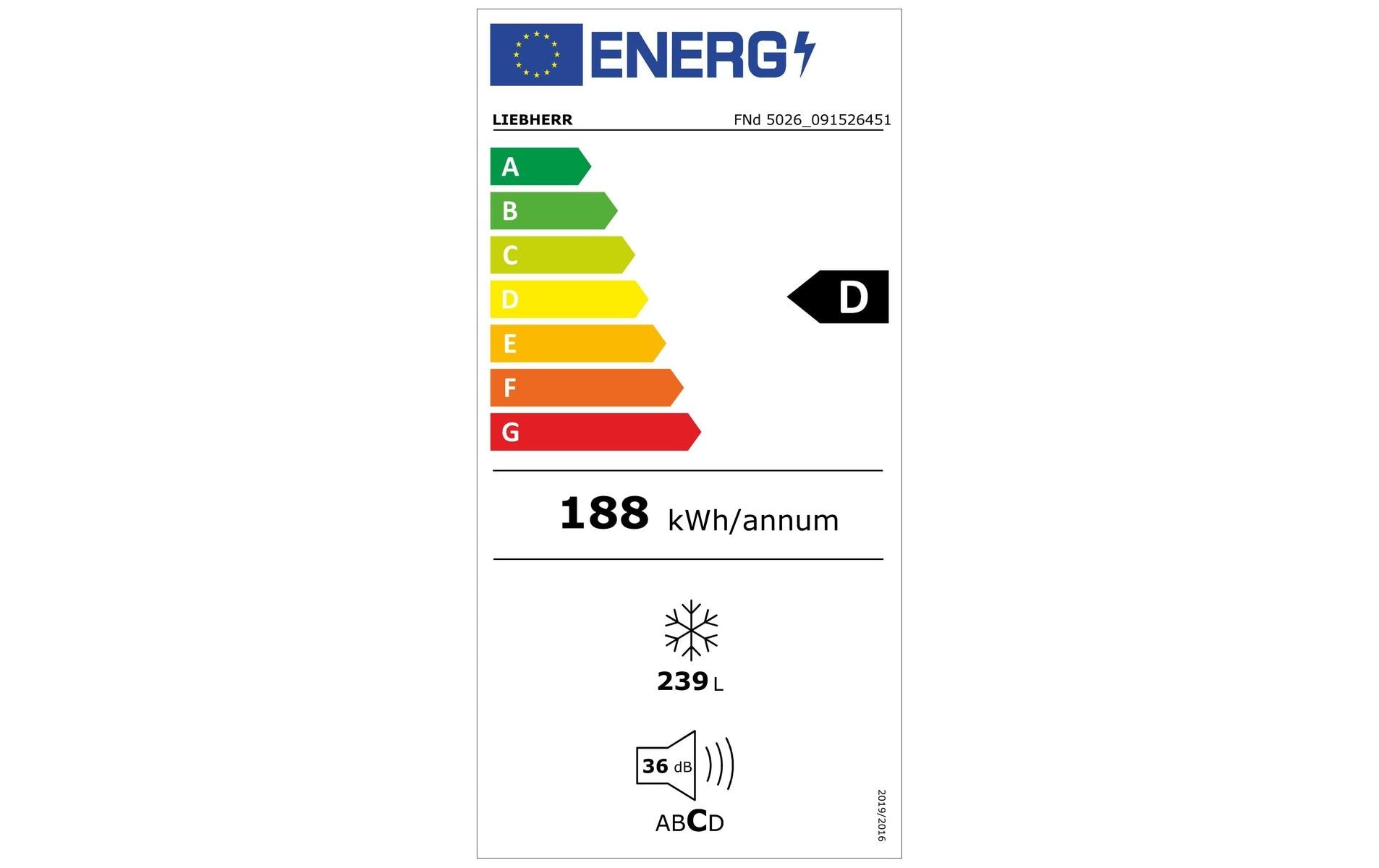 Liebherr Gefrierschrank FNd 5026 Plus Rechts/Wechselbar Liebherr Gefrierschrank FNd 5026 Plus Rechts/Wechselbar