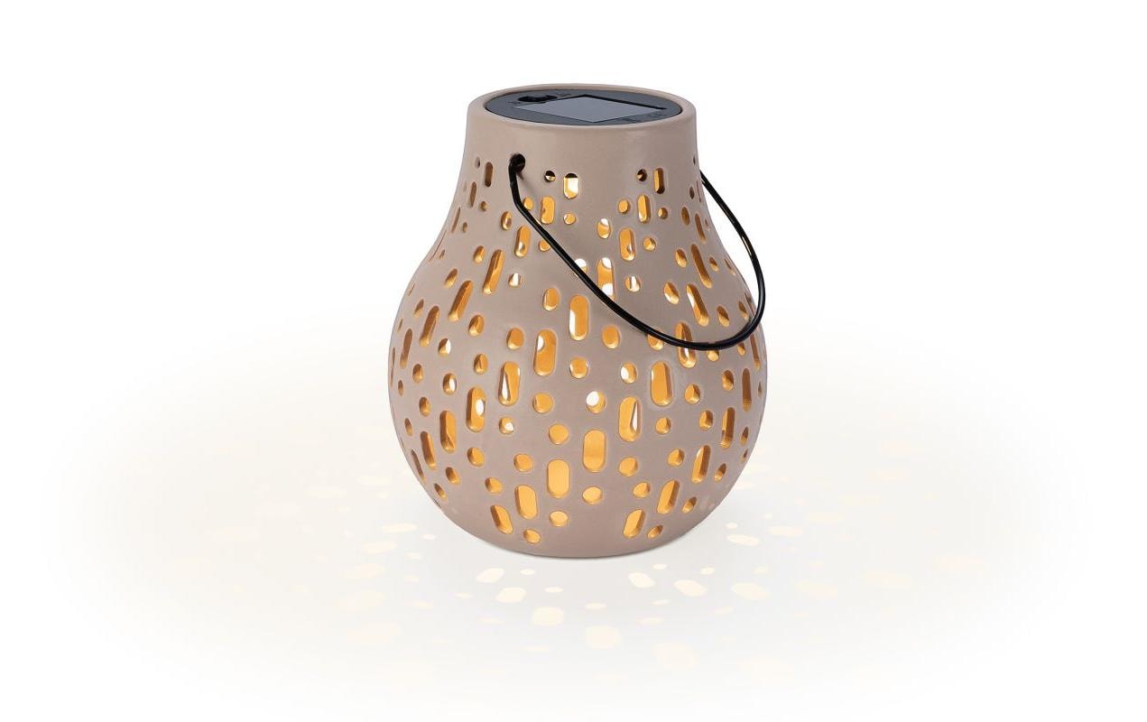 STT Solar Ceramic Lamp Mauve