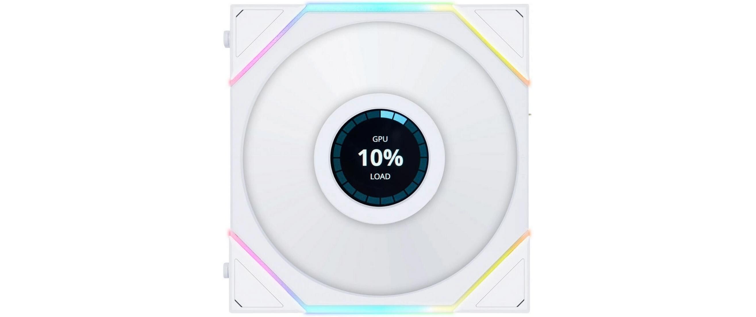 Lian Li PC-Lüfter Uni Fan TL LCD 120 mm 3 er-Pack inkl. Controller