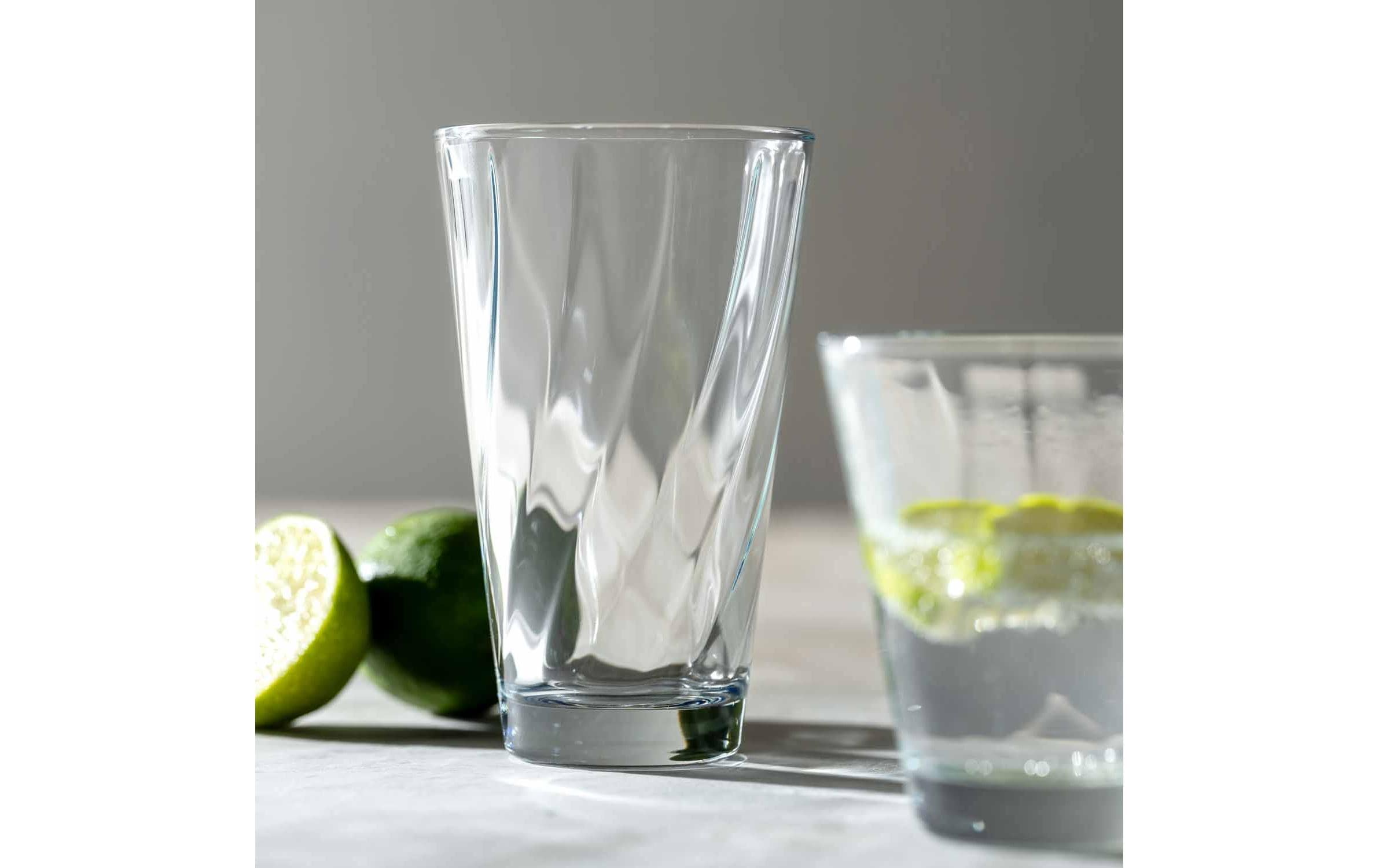 Leonardo Trinkglas Twist 300 ml, 6 Stück, Transparent
