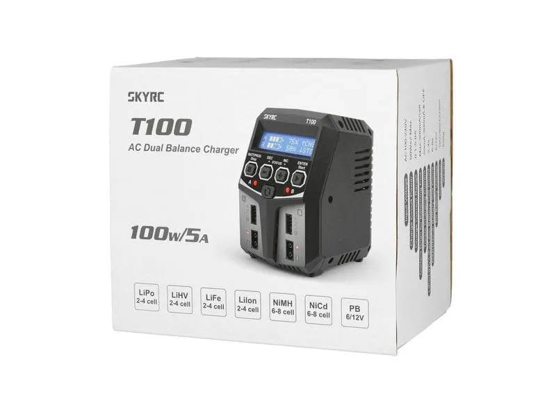 SKYRC Dual-Ladegerät T100 2-4S