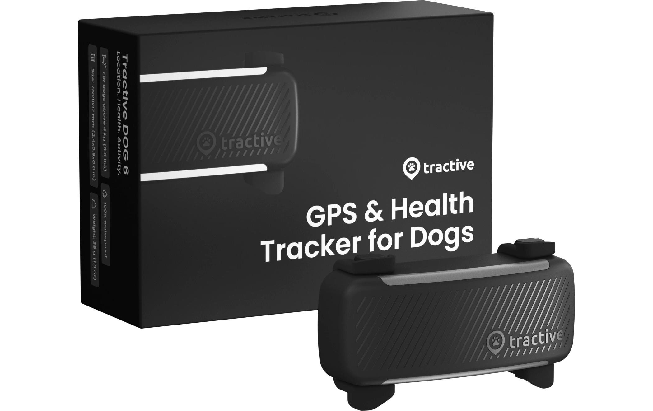 tractive GPS-Tracker DOG 6 Schwarz tractive GPS-Tracker DOG 6 Schwarz