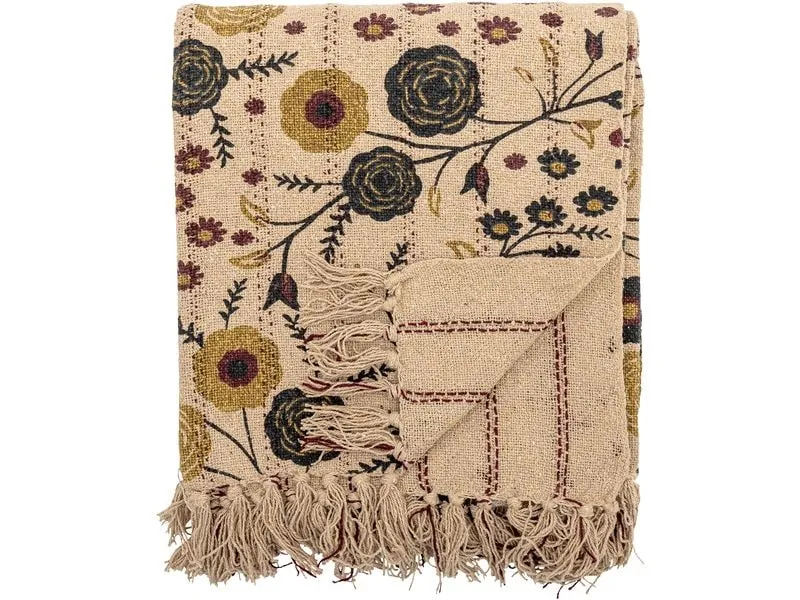 Bloomingville Decke Eydis 160 x 130 cm, Mehrfarbig Bloomingville Decke Eydis 160 x 130 cm, Mehrfarbig