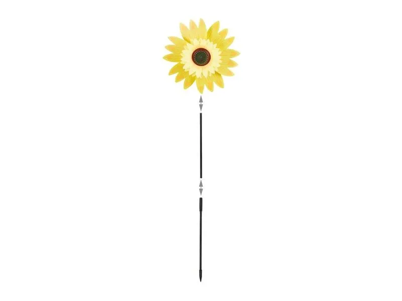relaxdays Windrad Sonnenblume 70 cm relaxdays Windrad Sonnenblume 70 cm