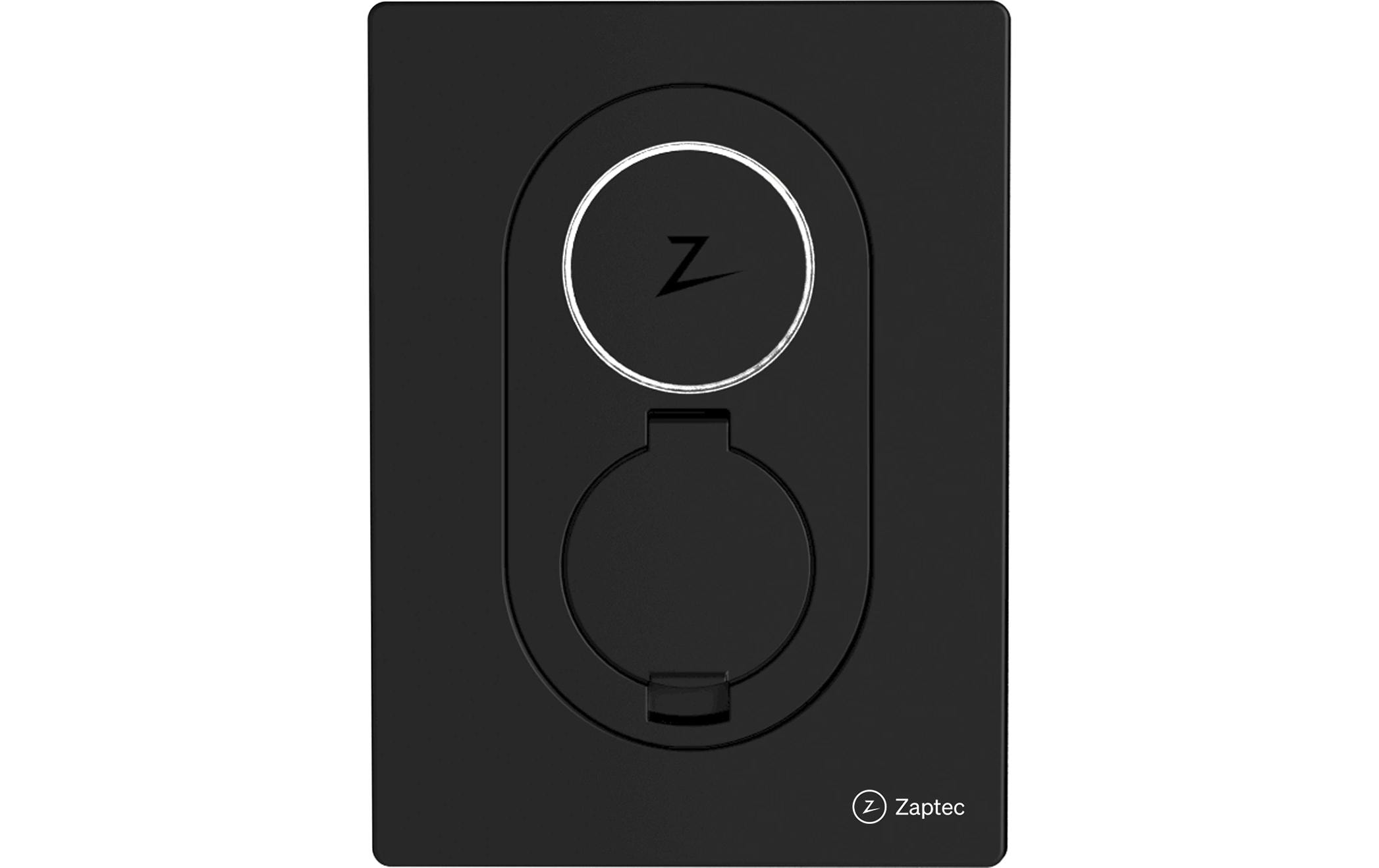 Zaptec Ladestation GO Asphalt Black Zaptec Ladestation GO Asphalt Black