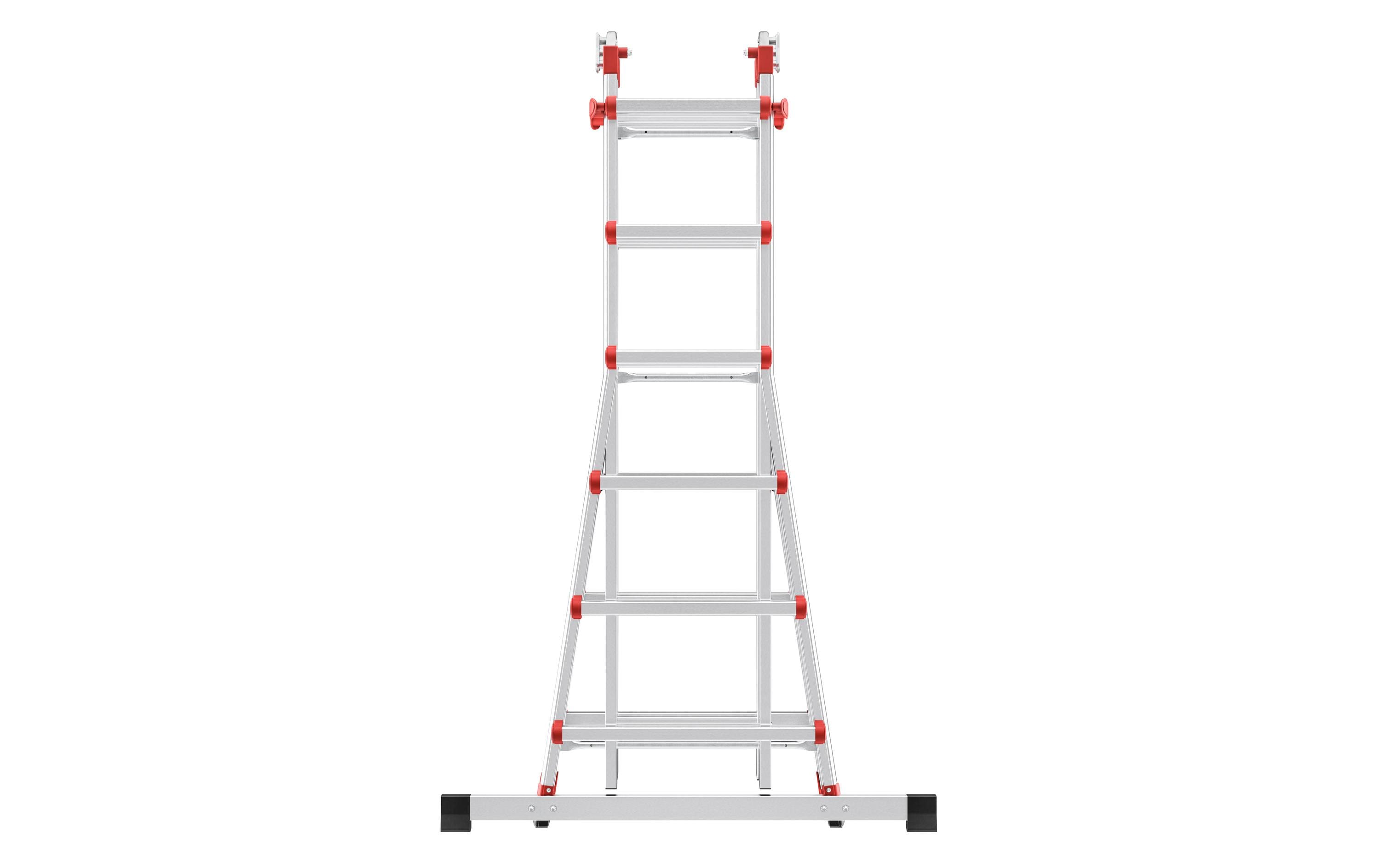 Hailo Teleskopleiter M80 4 x 6 Sprossen