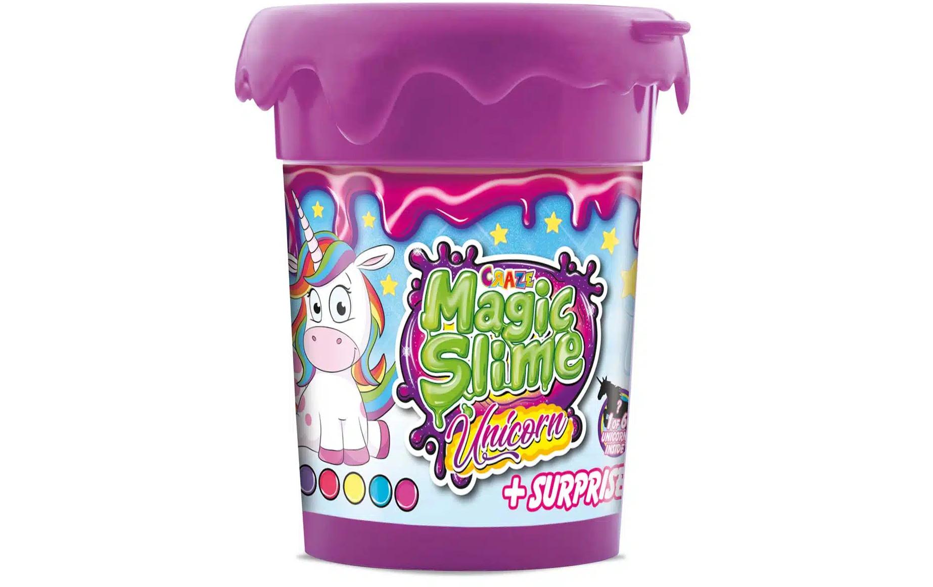 Craze Magic Slime mit Unicorn Sammelfigur assortiert