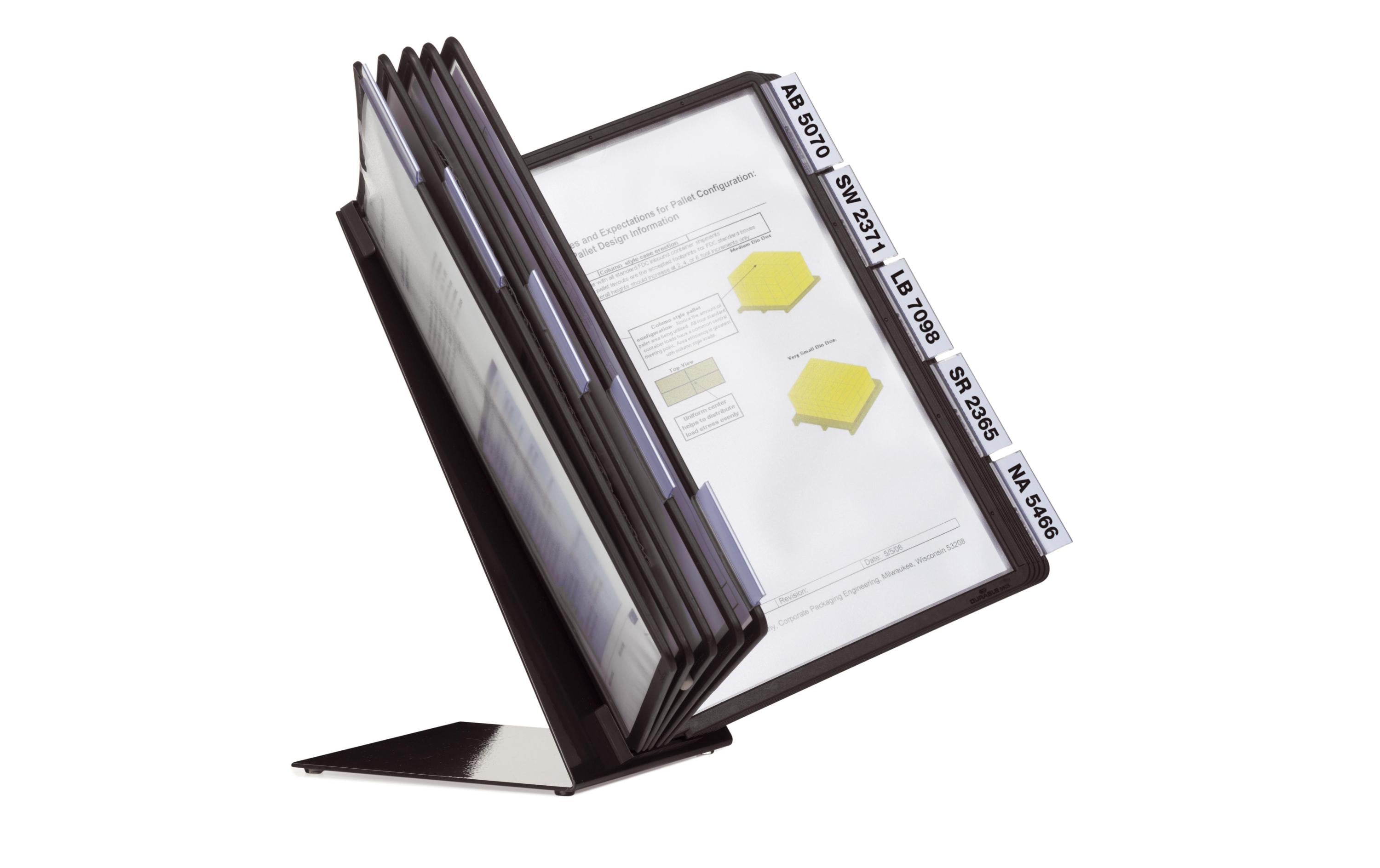 DURABLE Dokumentenhalter Vario Table 10 Schwarz