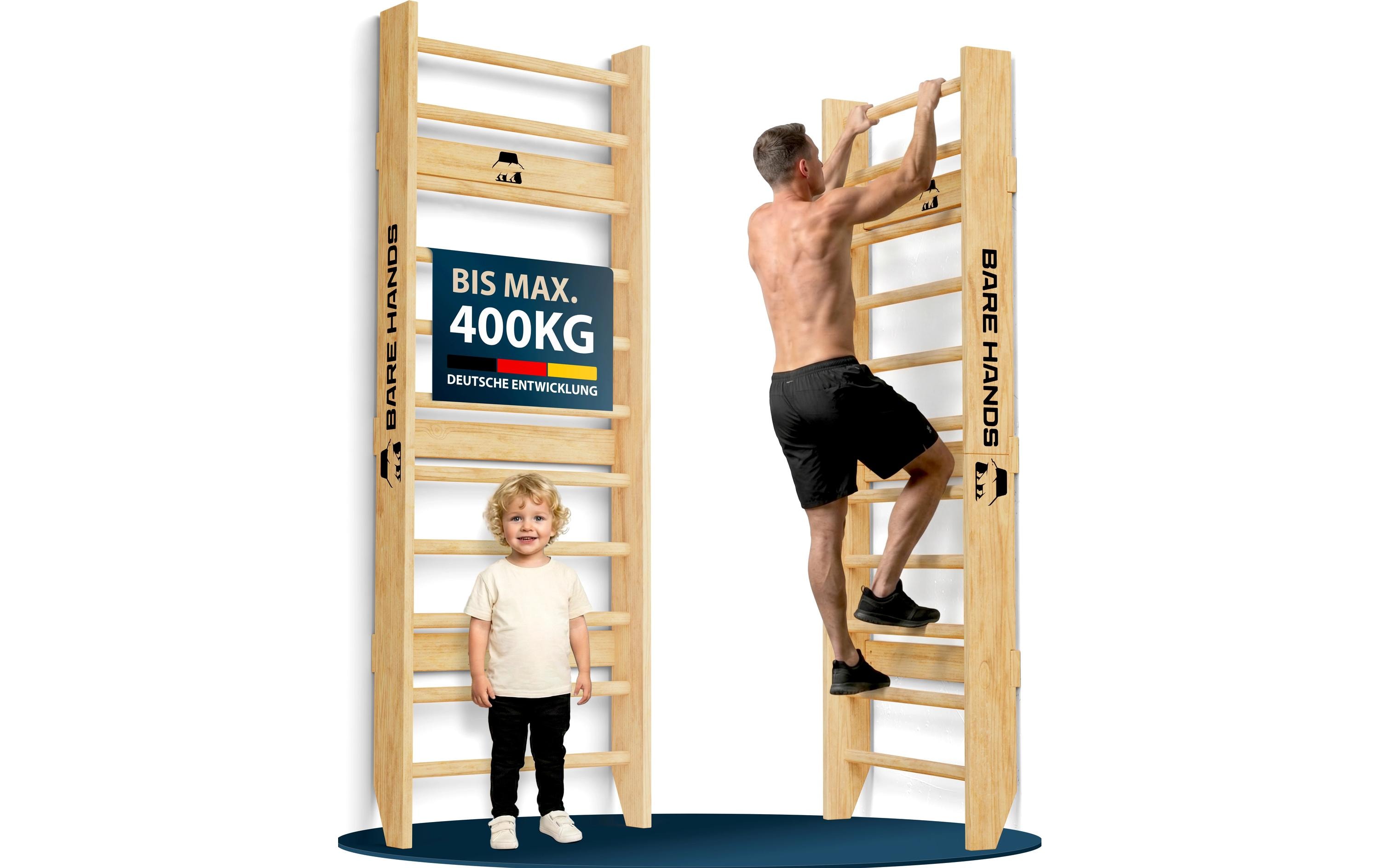 Bare Hands Bare Hands Sprossenwand Holz 400 kg