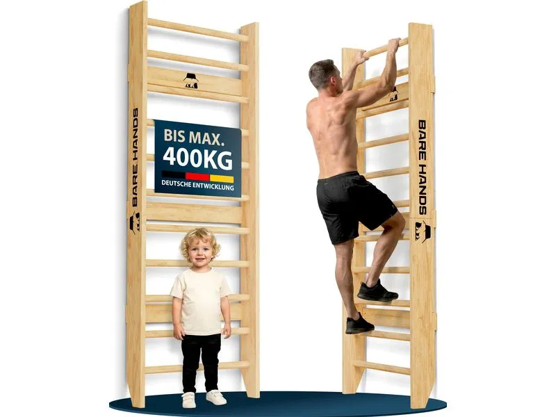 Bare Hands Bare Hands Sprossenwand Holz 400 kg