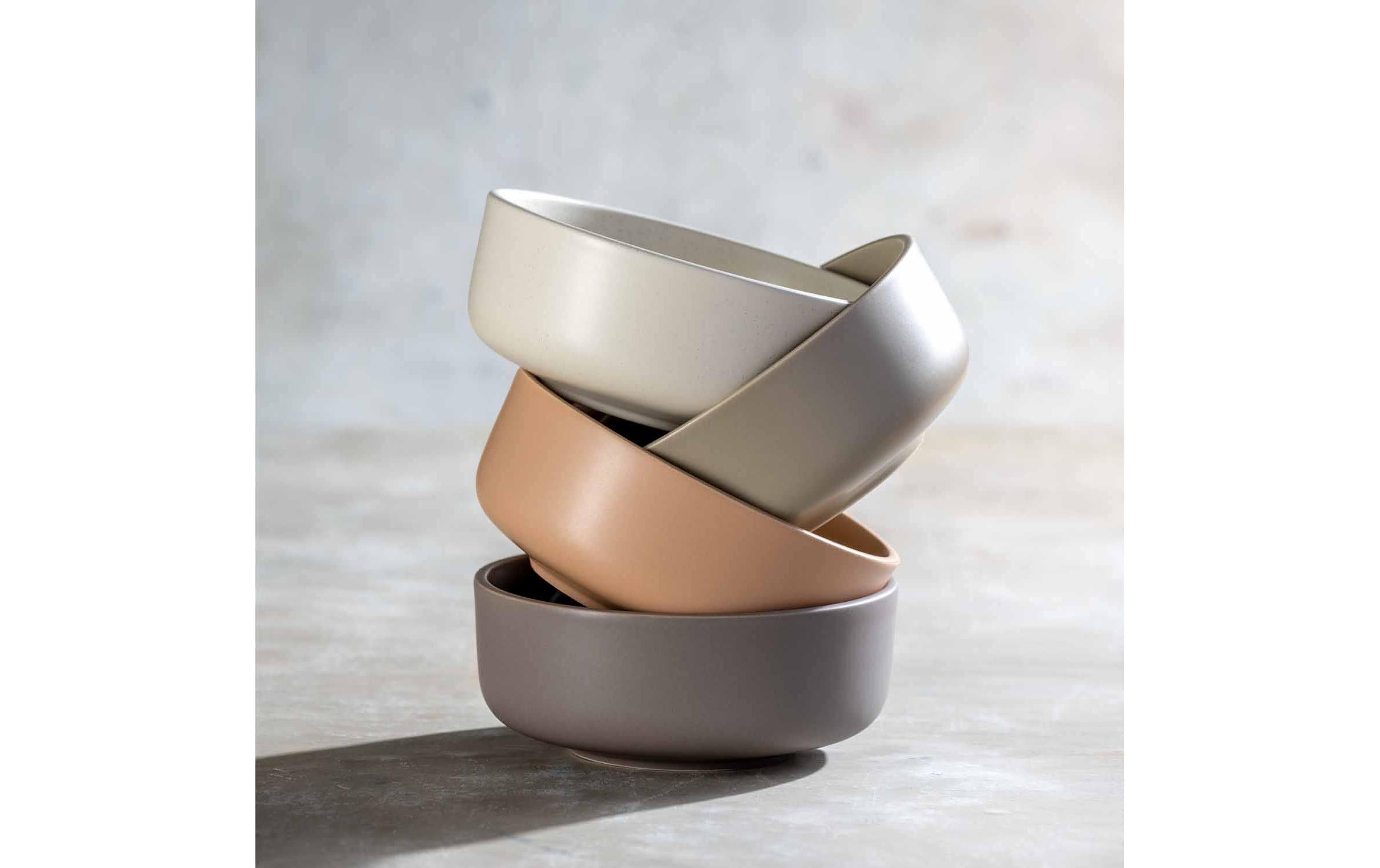 Leonardo Schale Roma 6 Stück, Taupe