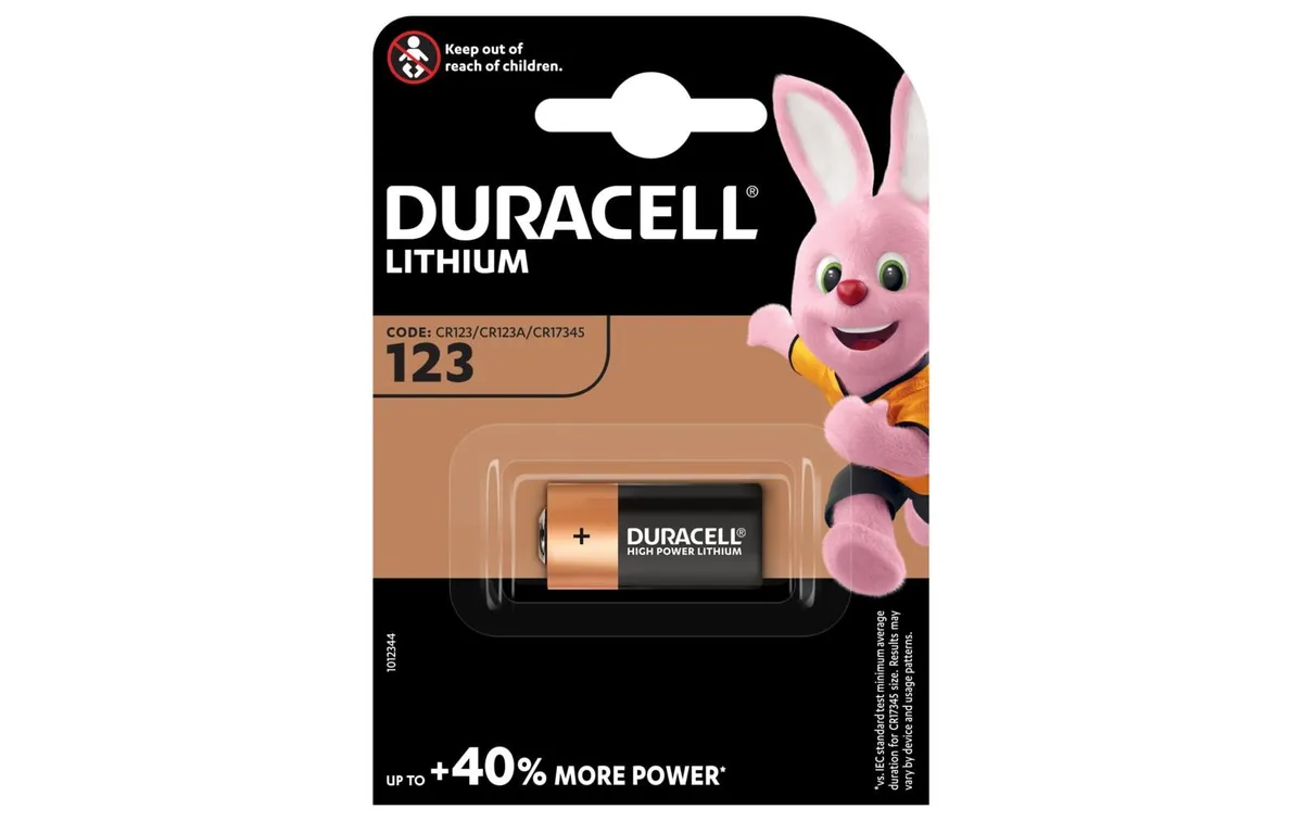 Duracell Batterie Ultra Lithium 123 1 Stück Duracell Batterie Ultra Lithium 123 1 Stück