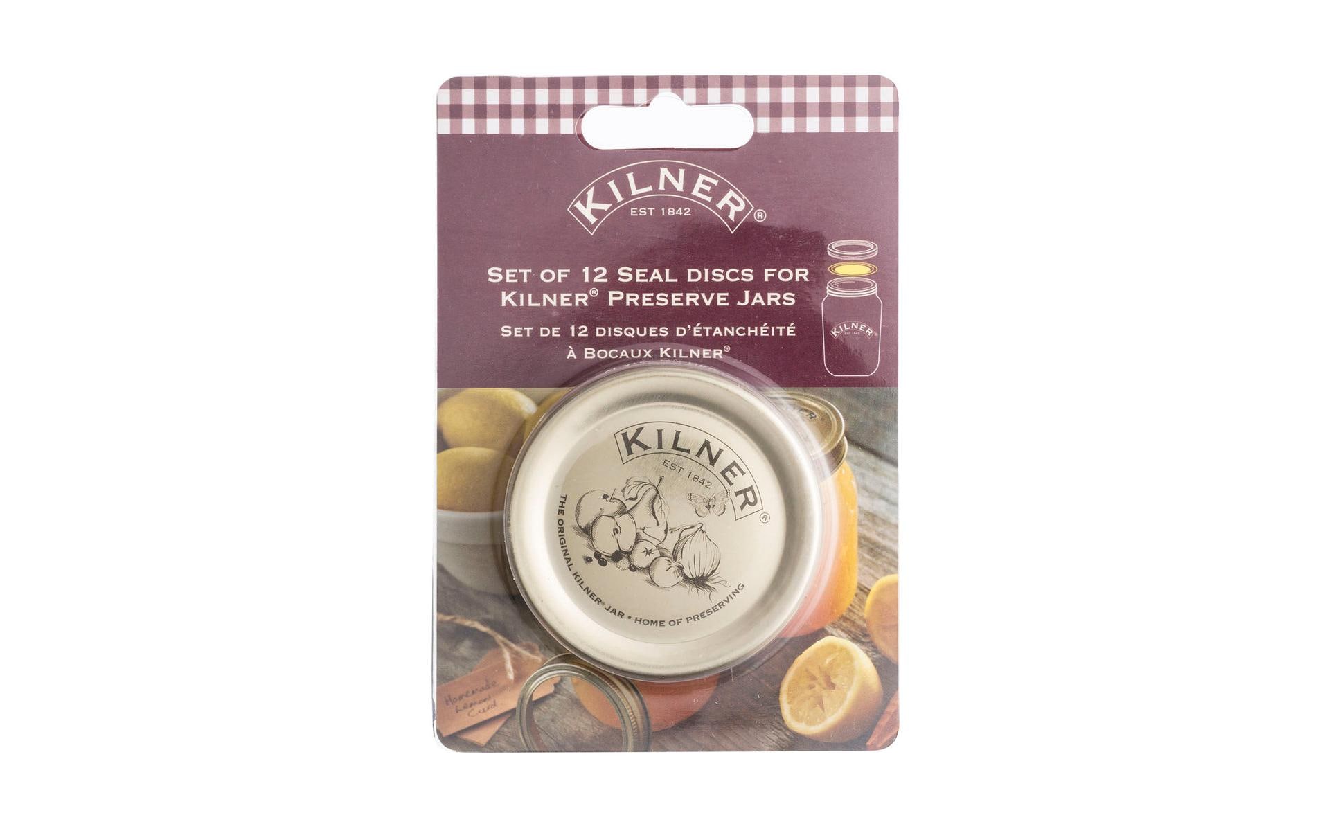 Kilner Dichtungsdeckel 1000 ml, 12 Stück