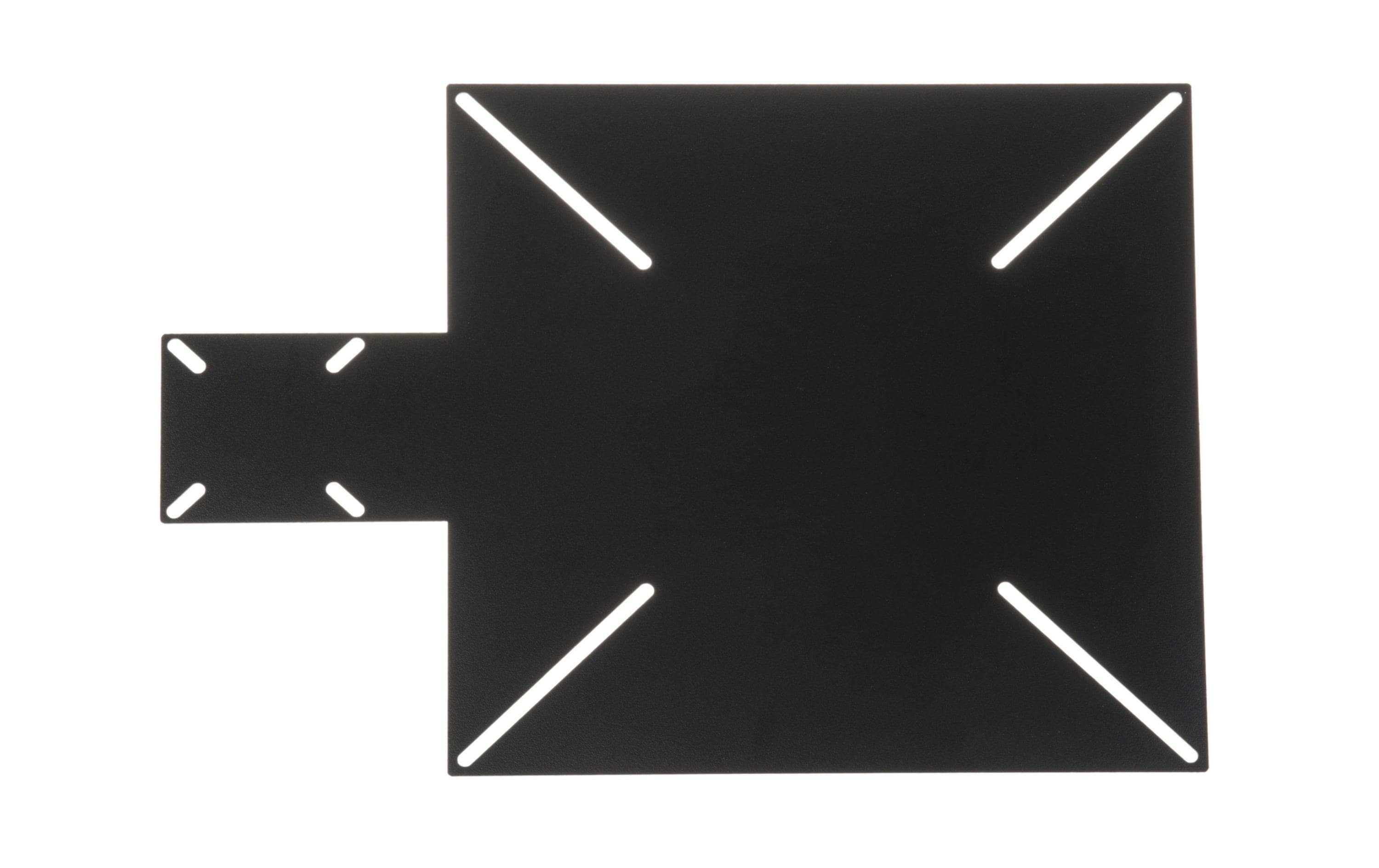 Audioraq VESA Adapter Platte, Metall, schwarz