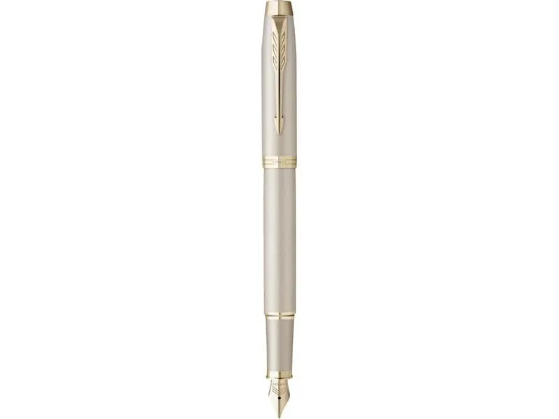 Parker Füllfederhalter IM Monochrome Medium (M), Champagne