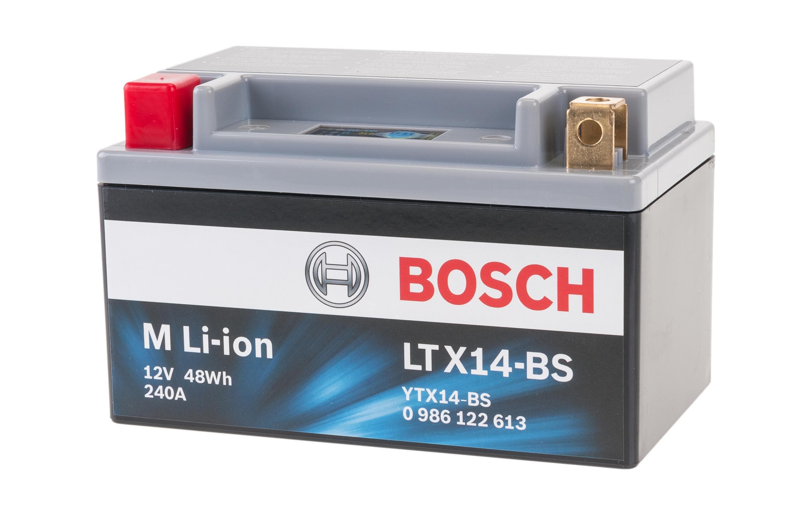 Bosch Automotive Motorradbatterie LTX14-BS 4 Ah