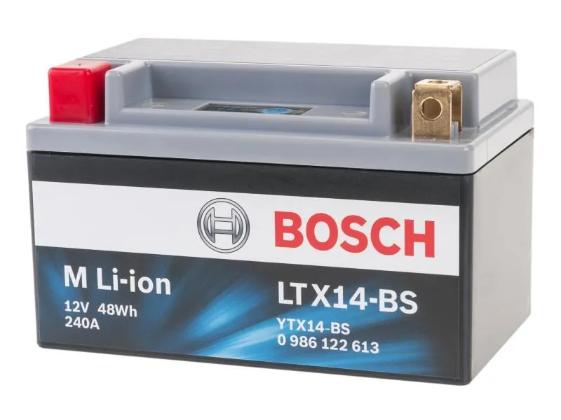 Bosch Automotive Motorradbatterie LTX14-BS 4 Ah Bosch Automotive Motorradbatterie LTX14-BS 4 Ah