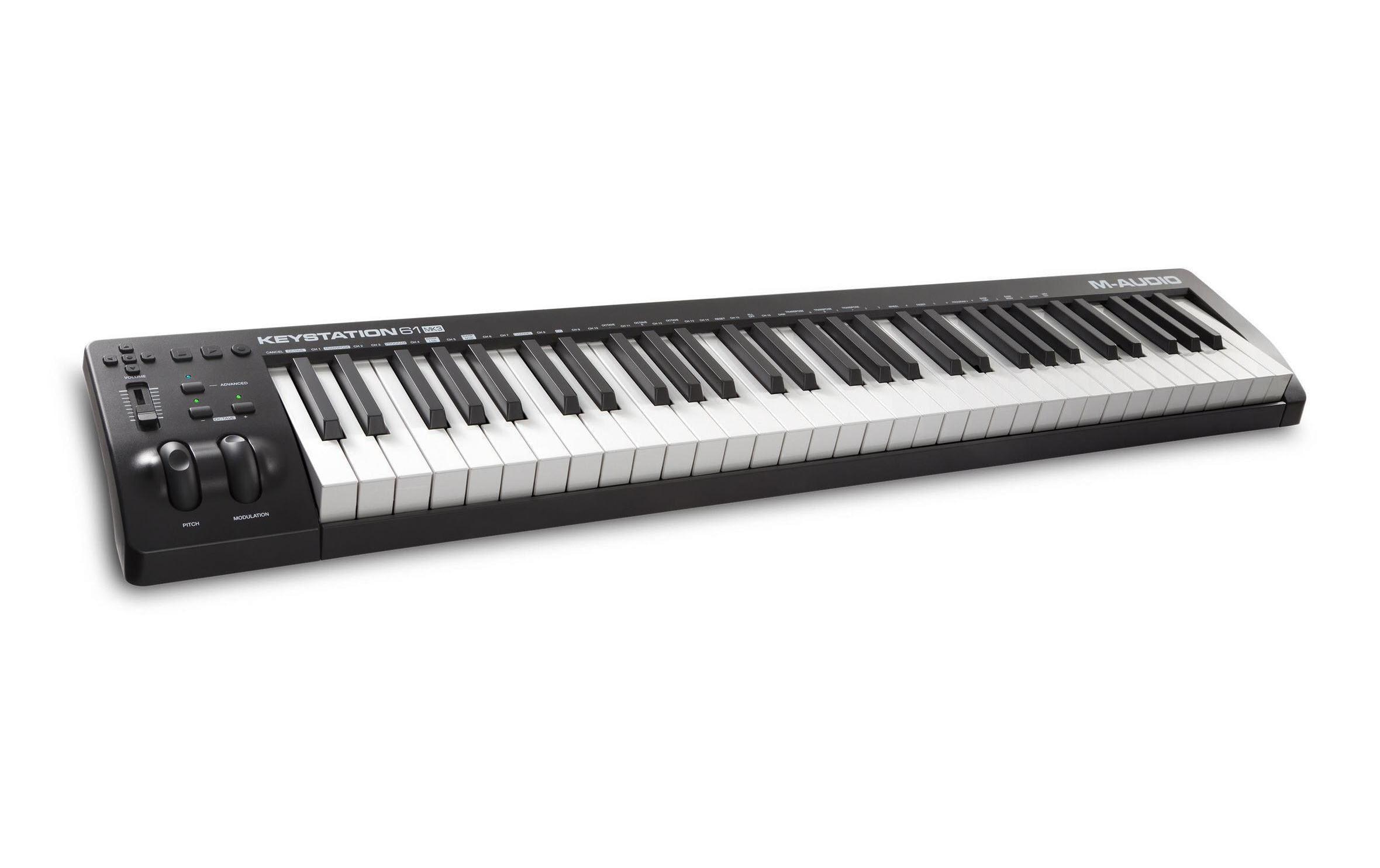 M-Audio Keyboard Controller Keystation 61 MK3 M-Audio Keyboard Controller Keystation 61 MK3