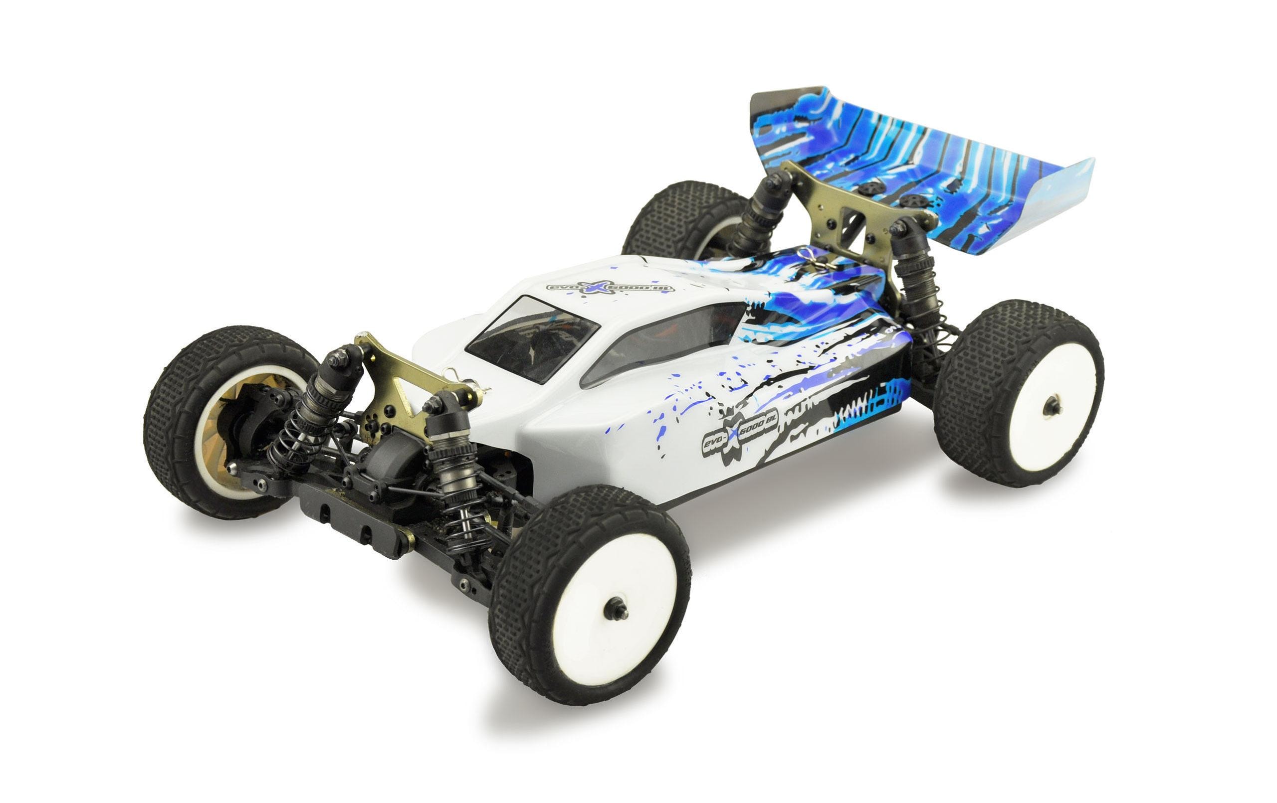 Amewi Buggy EVO-X 6000 Competition, Blau RTR, 1:10
