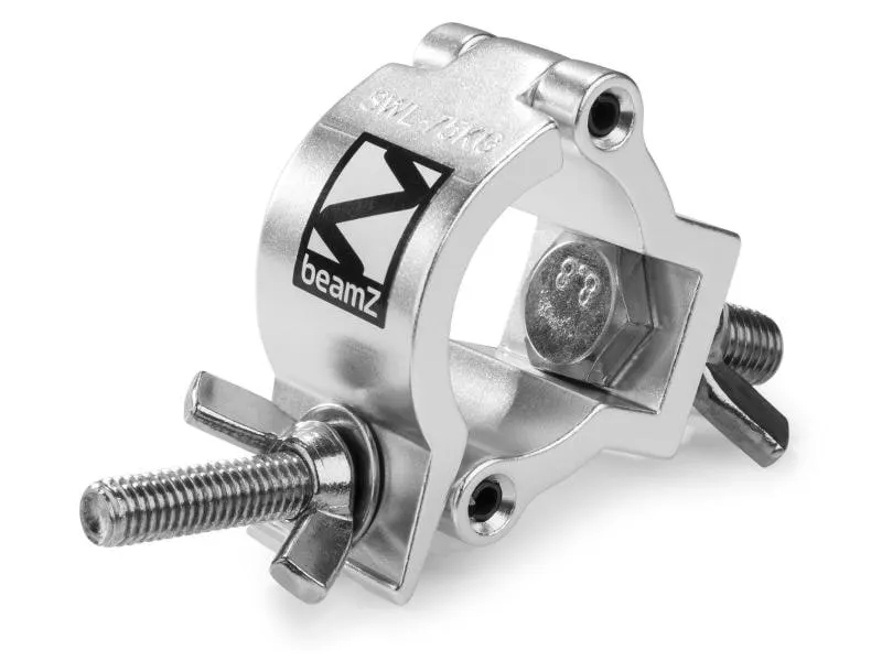 BeamZ Clamp BC35-75 32-35 mm Silber BeamZ Clamp BC35-75 32-35 mm Silber