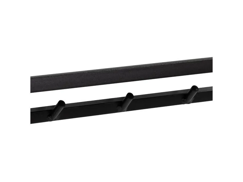 AC Design Wandgarderobe Seaford 7 Haken, Schwarz AC Design Wandgarderobe Seaford 7 Haken, Schwarz