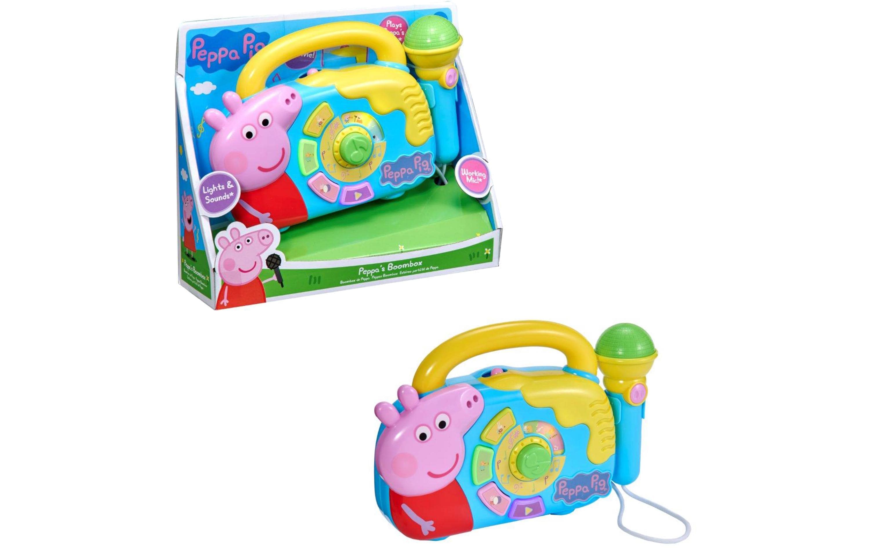 HTI Musikspielzeug Peppa Pig Boombox