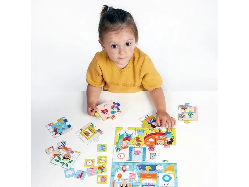 Banana Panda Puzzle + Zuhause Banana Panda Puzzle + Zuhause