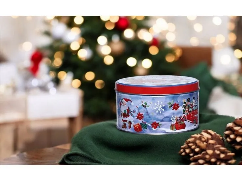 Dameco Guetzli-Dose Santa & Auto 3-teilig Dameco Guetzli-Dose Santa & Auto 3-teilig
