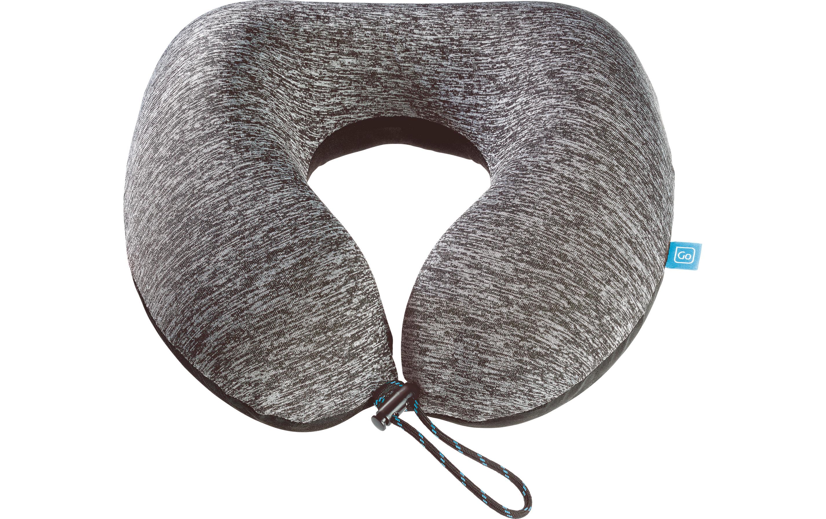 GOTravel Reisekissen Memory ZZZs Blau/Grau