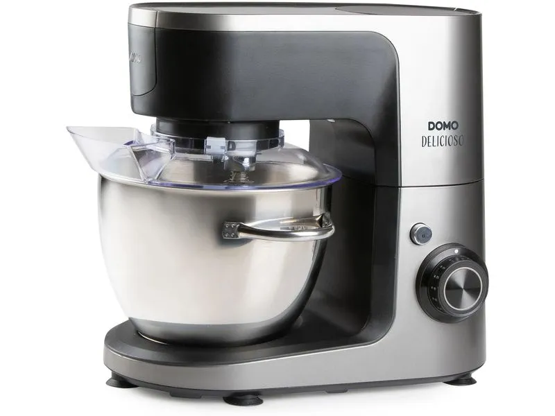 Domo Küchenmaschine Delicioso DO9293KR Grau Domo Küchenmaschine Delicioso DO9293KR Grau