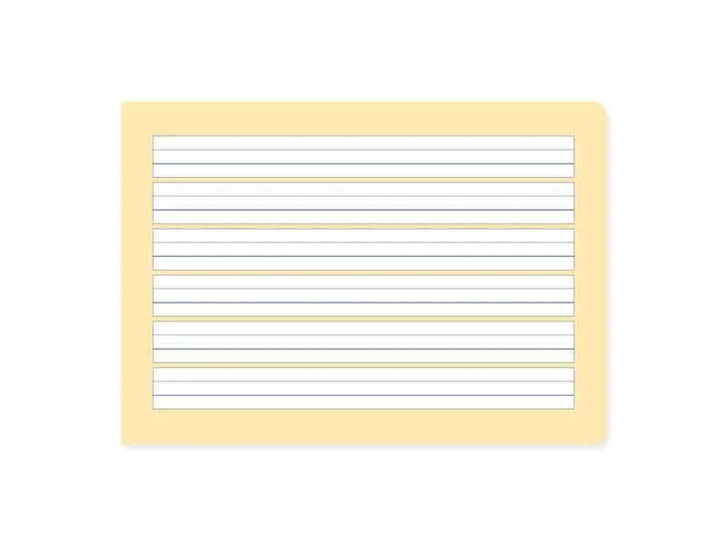 Formati S.3 A5 quer, Liniert, Gelb Formati S.3 A5 quer, Liniert, Gelb