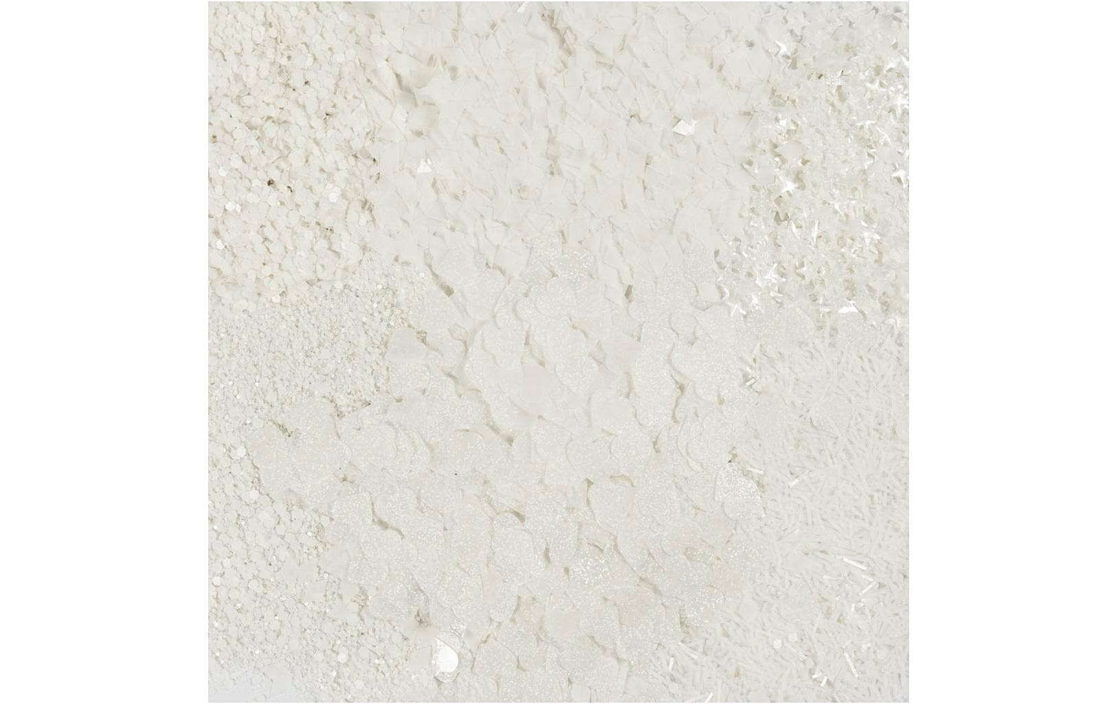 Creativ Company Glitzerset Weiss, 6 x 5 g