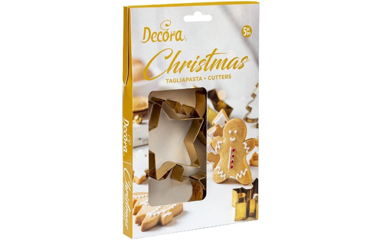 Decora Guetzli-Ausstecher Weihnachten 5 Stück