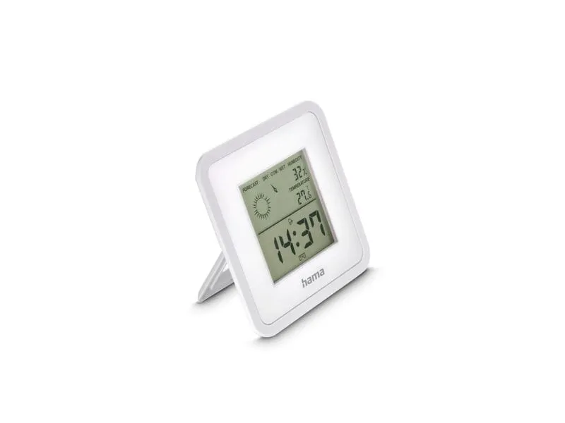 Hama Borneo Thermo-Hygrometer digital für innen weiss