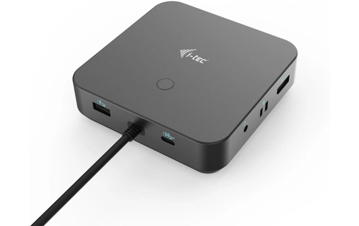 i-tec Dockingstation USB-C HDMI Dual DP, PD 100W + USB-C Ladegerät