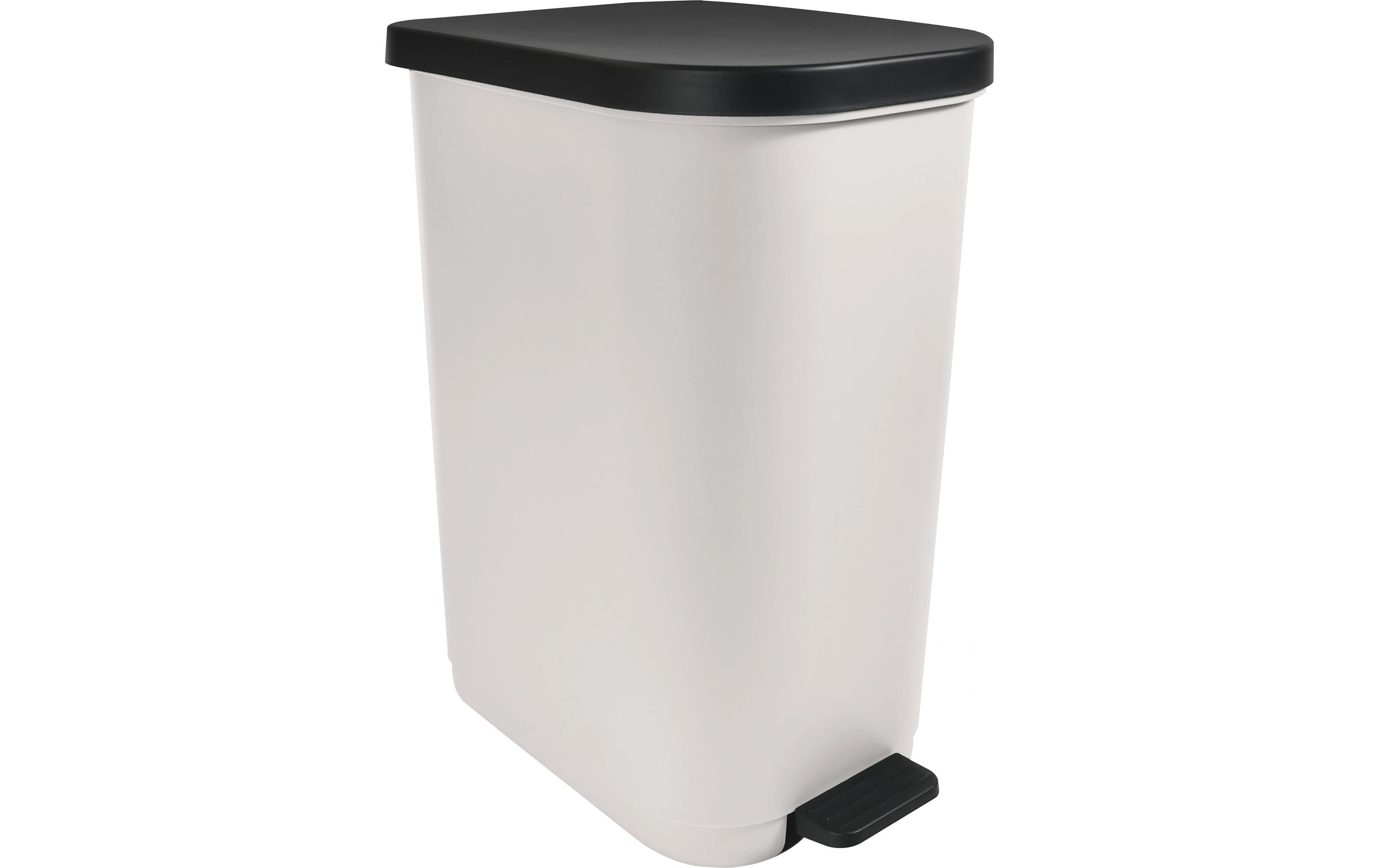 MSV Abfalleimer Harper 35 l, Weiss