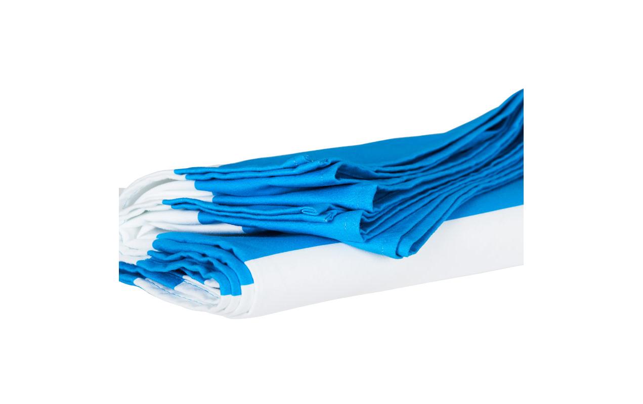 Dock & Bay Strandtuch Cabana L, Blau/Weiss