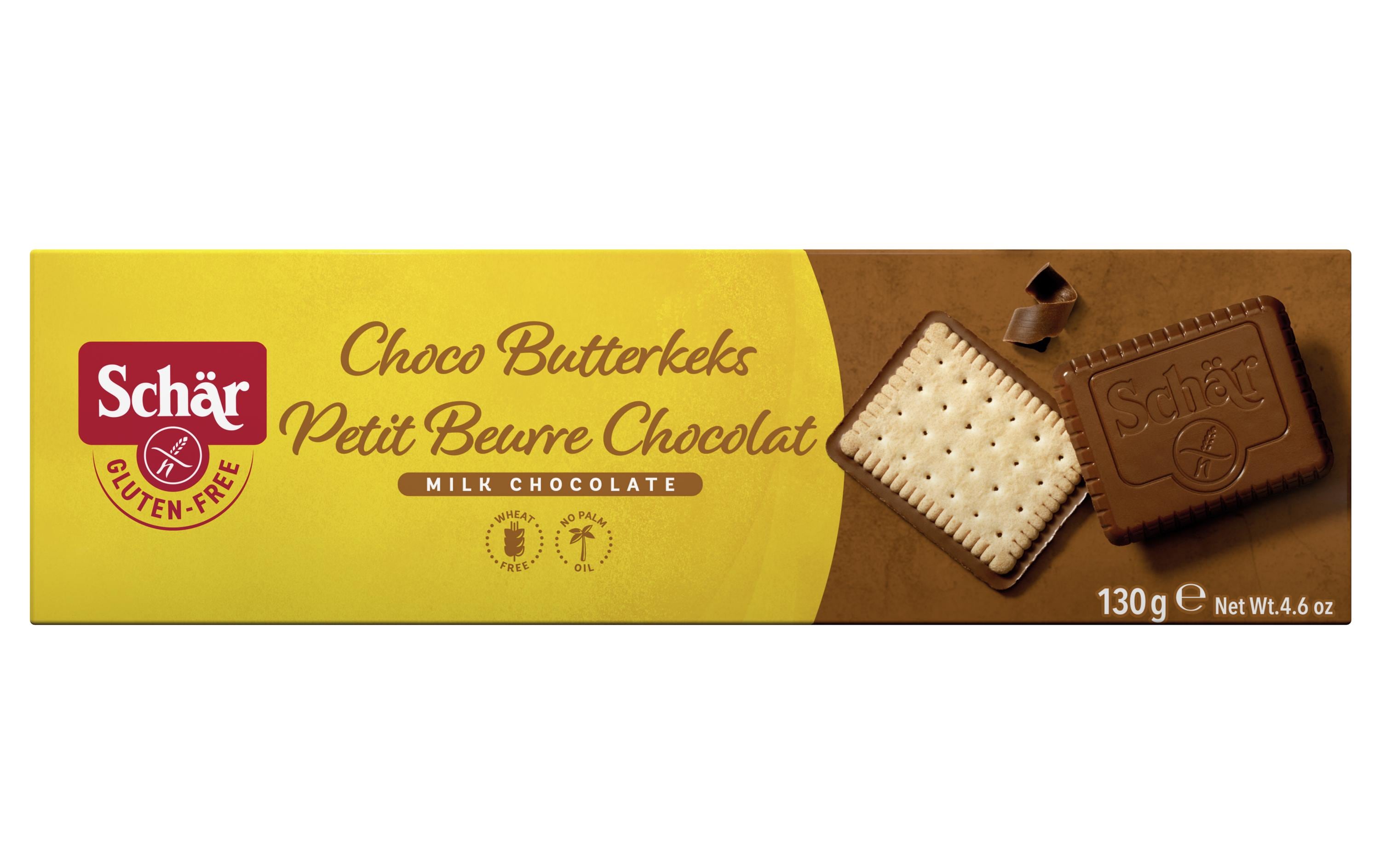 Dr.Schär Guetzli Butterkeks Choco glutenfrei 150 g