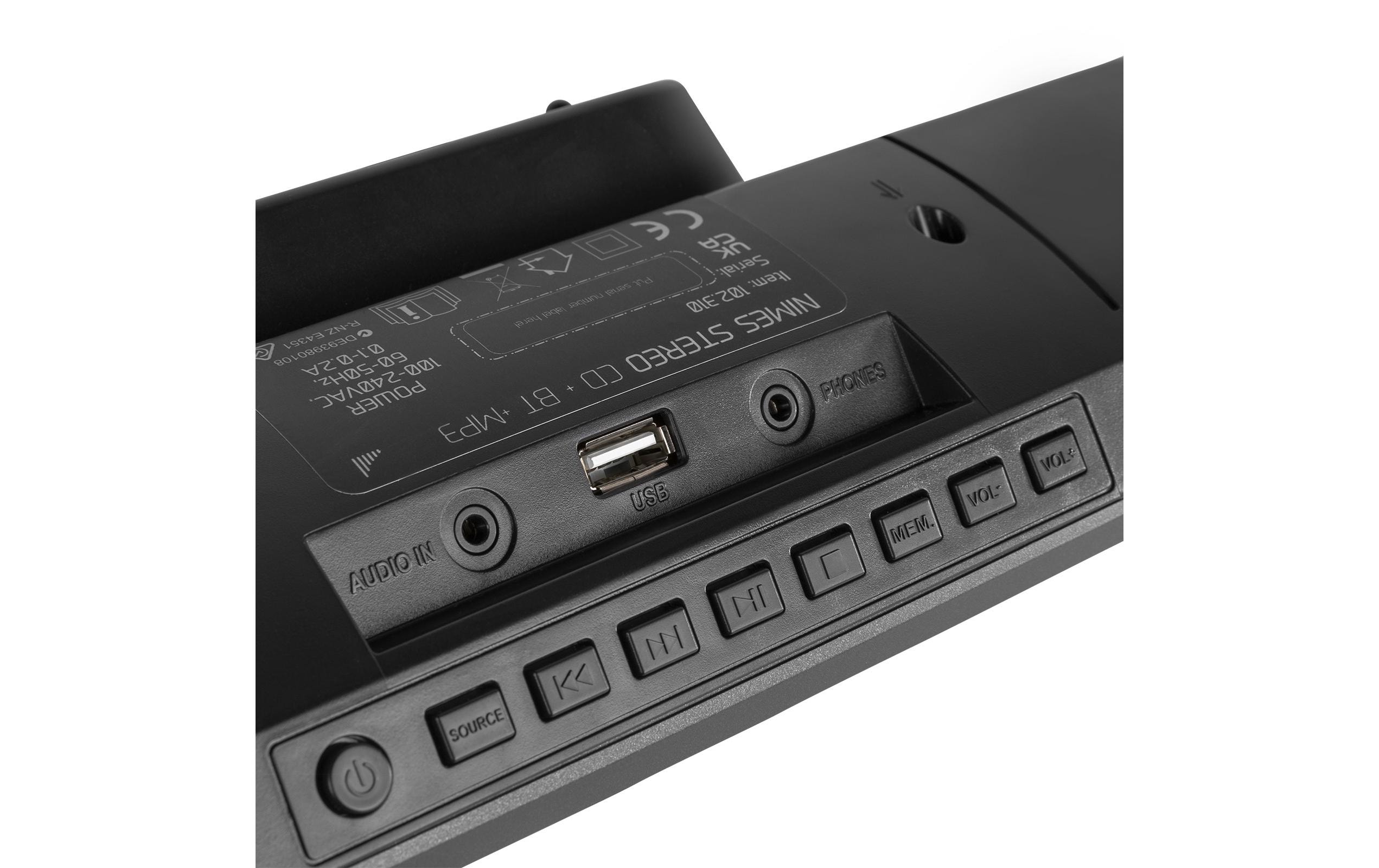 Audizio Radio/CD-Player Nimes Schwarz