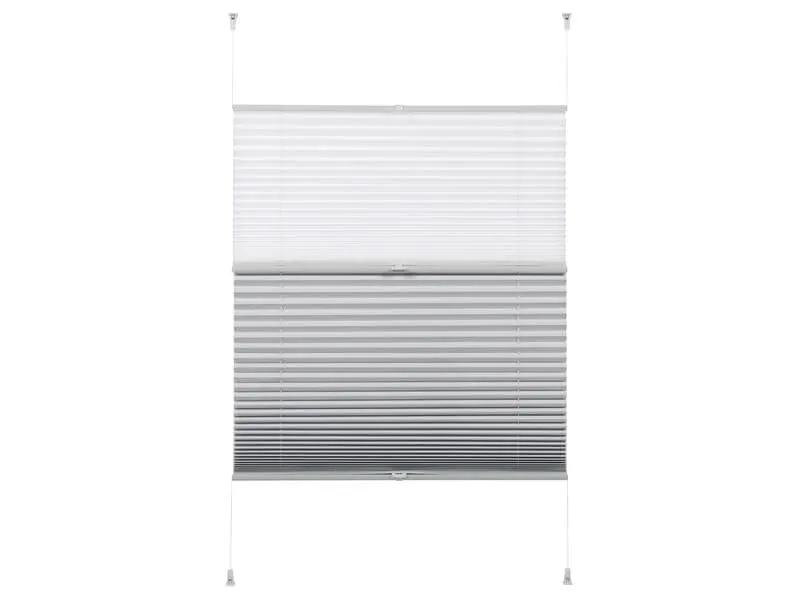 Gardinia Plissée Easyfix, Day & Night 40 x 130 cm, Weiss