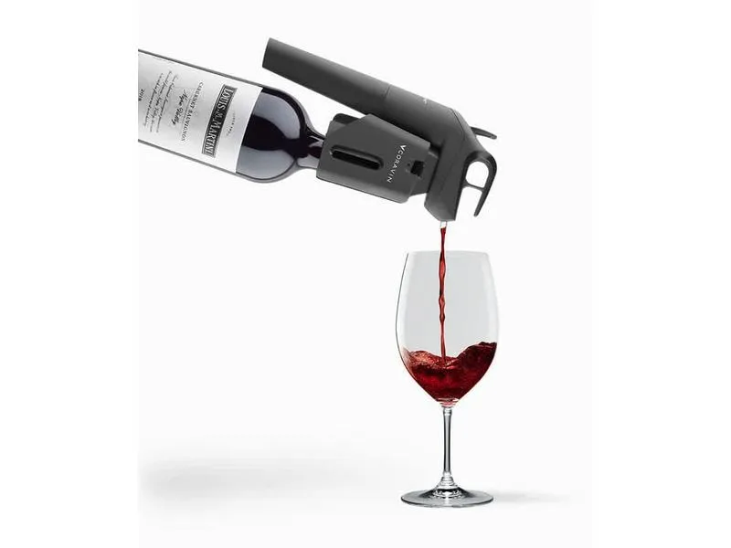 Coravin Weinausgiesser Timeless Three + 1 Stück, Schwarz