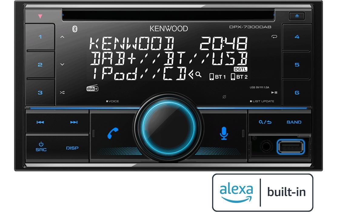 Kenwood Autoradio DPX-7300DAB 2 DIN Kenwood Autoradio DPX-7300DAB 2 DIN